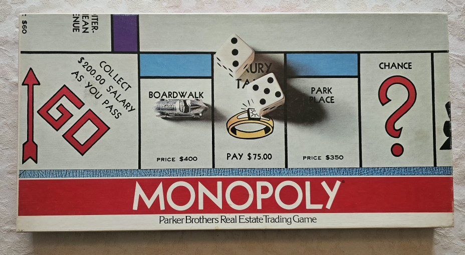 Monopoly by Parker Brothers 1975 Complete