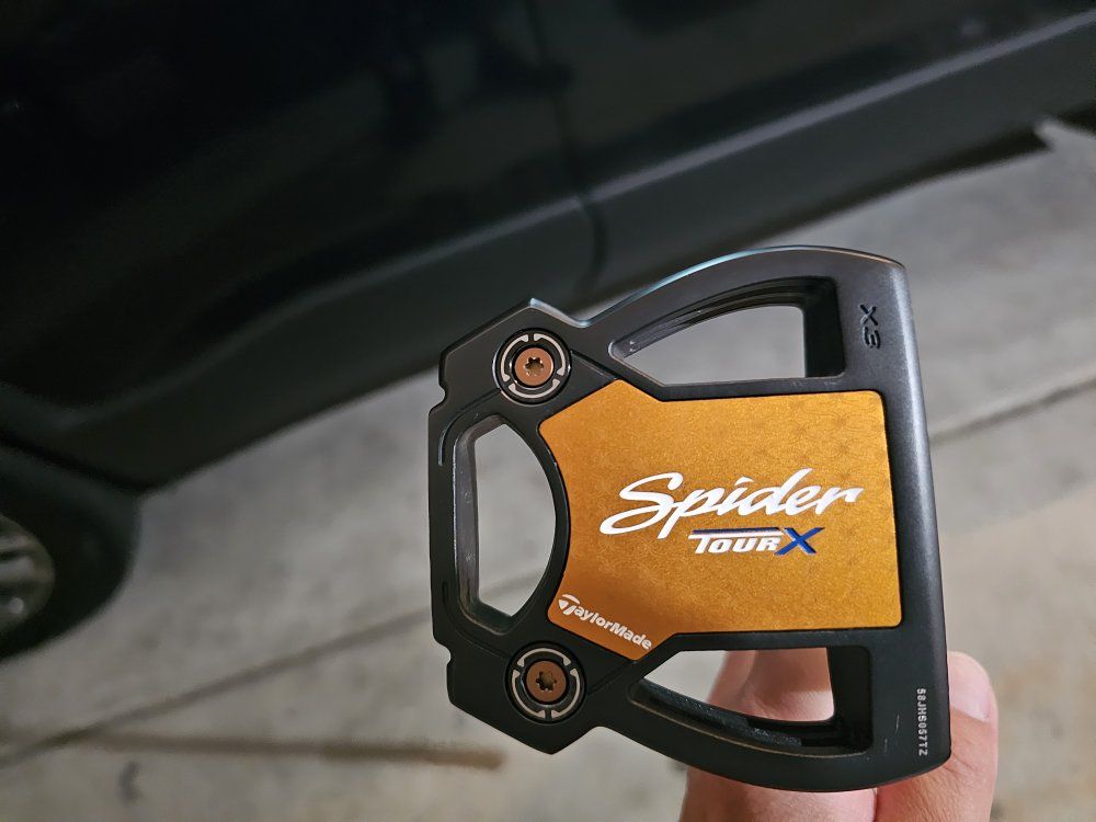 TaylorMade Spider Tour X Putter w/ Stability Shaft & Super Stroke Grip - Right Hand