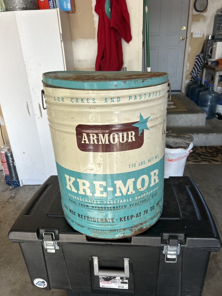 Vintage Kre-Mor Container