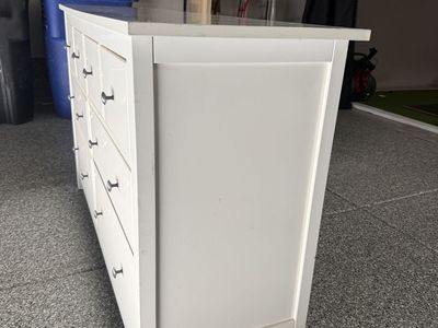 IKEA Hemnes 8-Drawer White Dresser