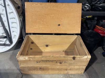 Vintage Wooden Crate