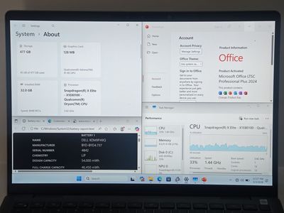 Dell Latitude 7455 | 2.5K Touchscreen | Snapdragon X Elite | 32GB+512GB | Warranty 2028