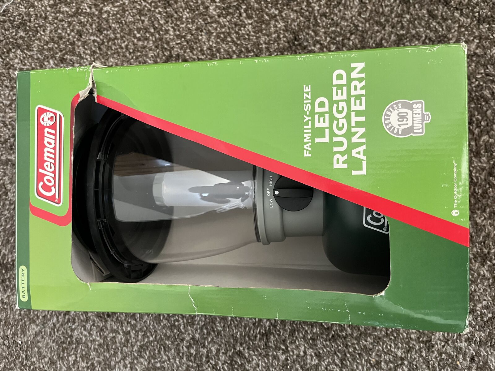 Coleman LED Rugged Outdoor Camping Lantern