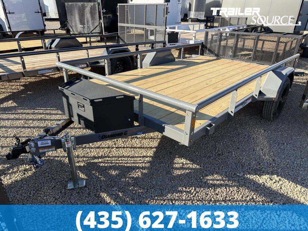 7x12 Diamond C PSA 135 Utility Trailer - 3.5K GVWR