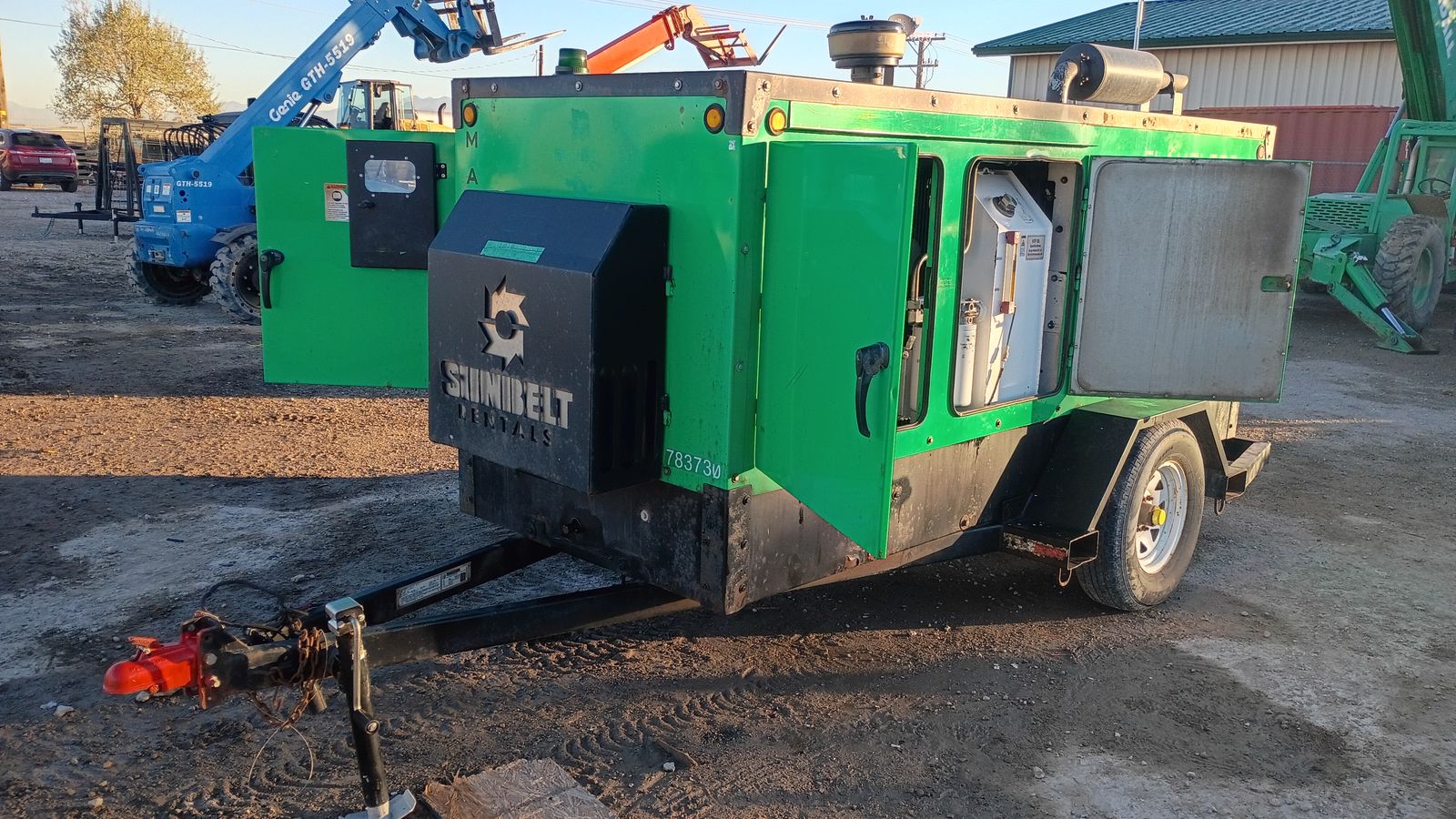 2015 Generac Mac 750 F flameless Air Heater