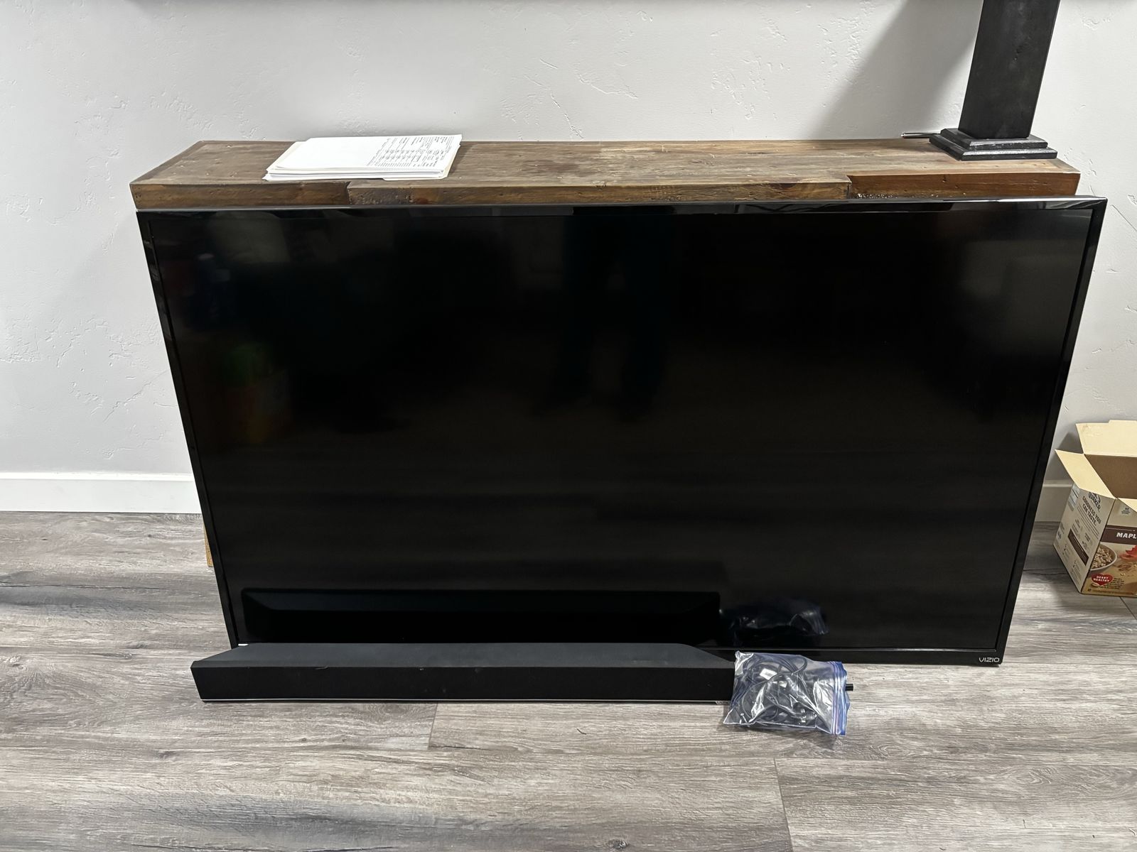 Vizio 65 inch with soundbar