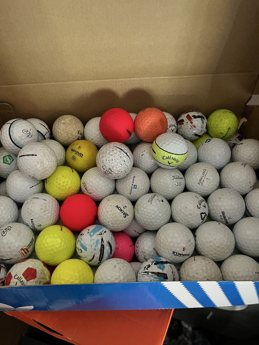 .25 cents a ball. Mixed Golf Balls all brands