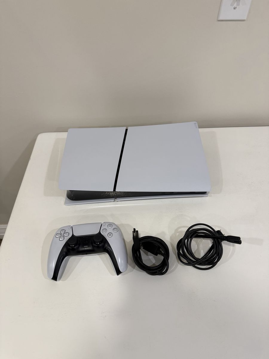 Sony PlayStation 5 PS5 Dig Version Console with Controller & Cords - Used