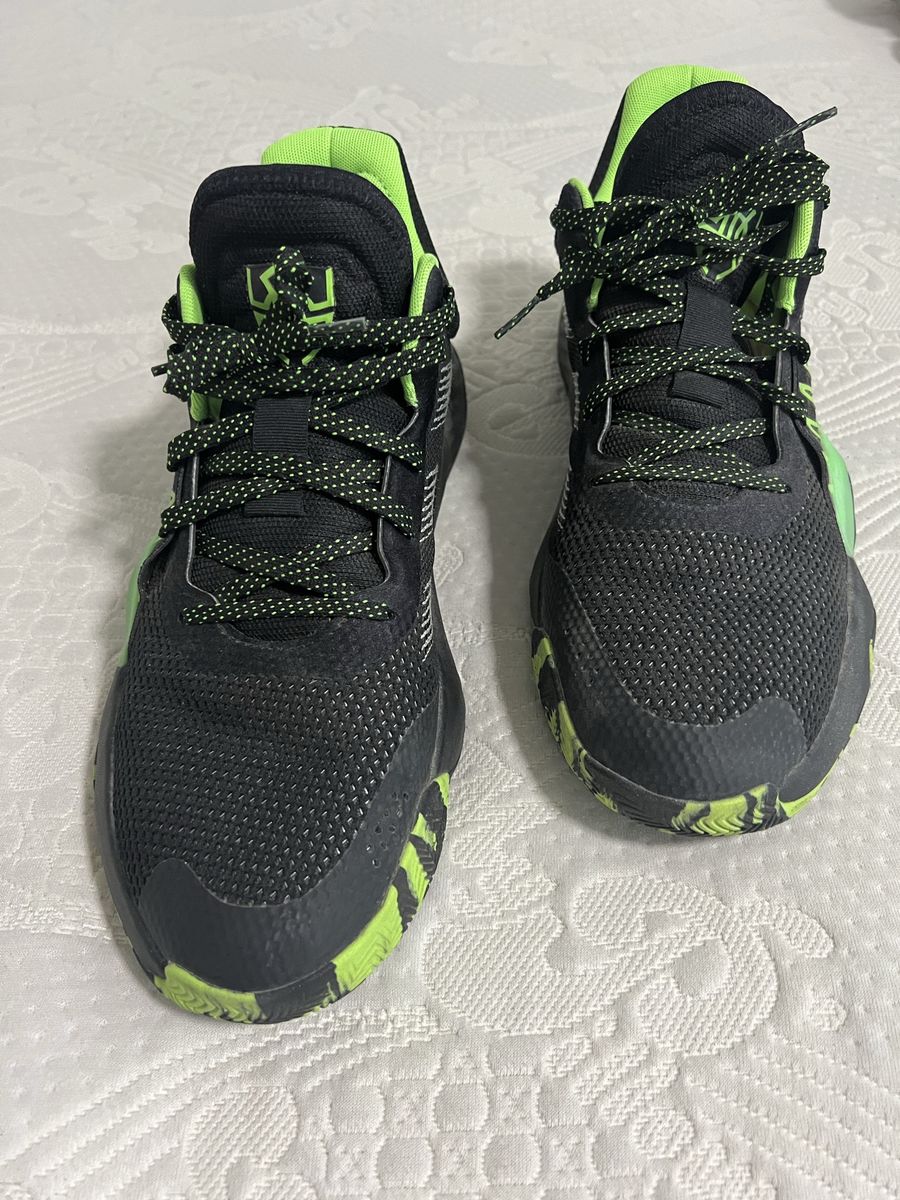 ADIDAS D.O.N. Issue #1 Stealth Spider-man ‘Shock Yellow' Men's Basketball Shoes Size 10.5
