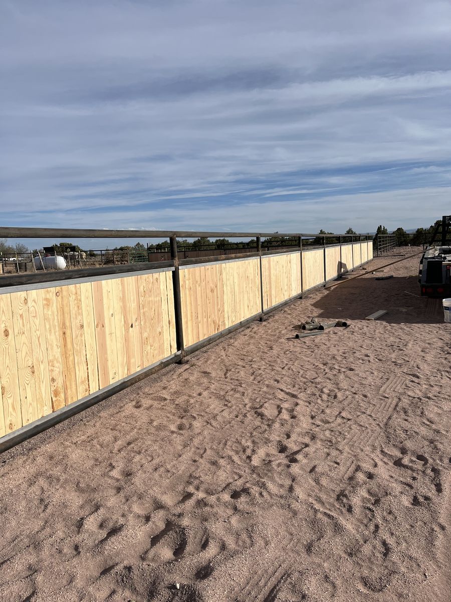 Heavy Duty Metal Fence