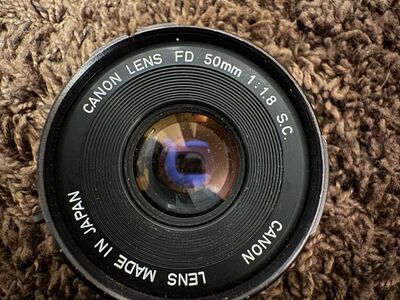 Canon Lens 50 mm 1.8