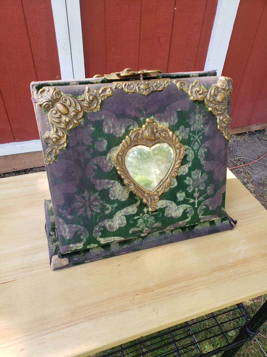 Antique Photo Album and Lap Desk