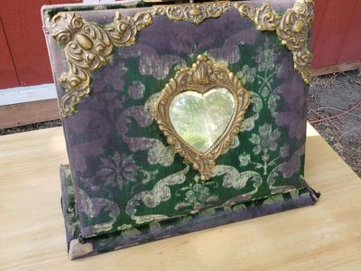 Antique Photo Album and Lap Desk