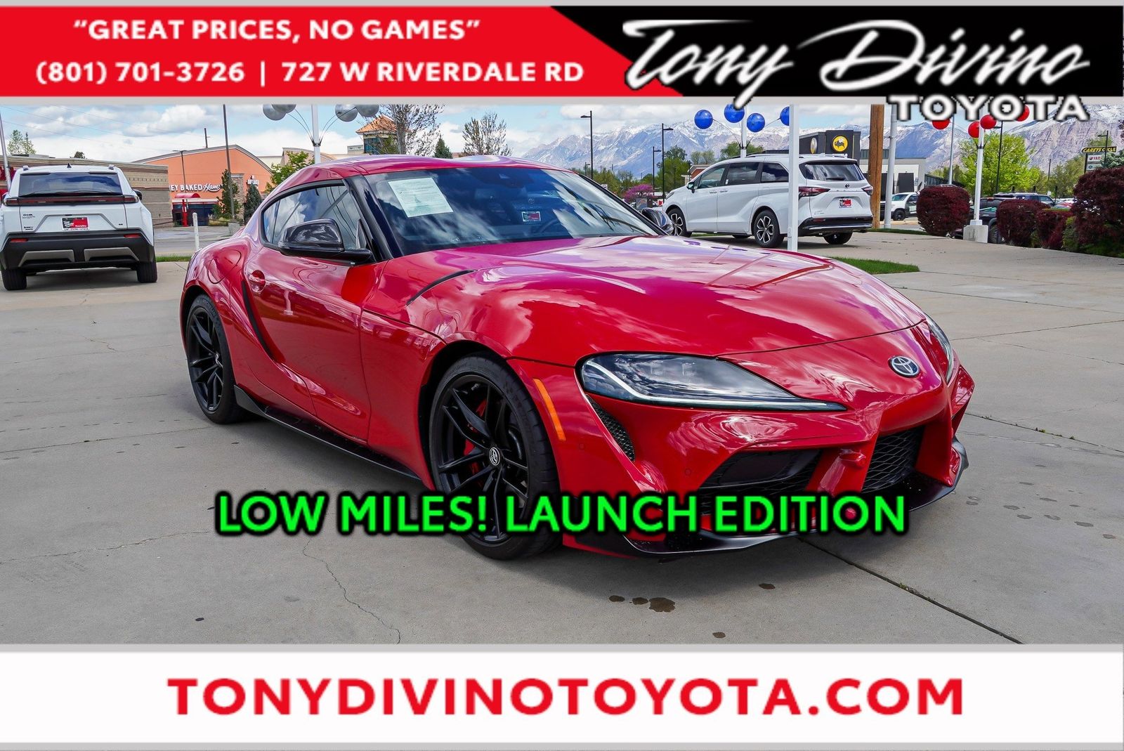 2020 Toyota GR Supra Launch Edition
