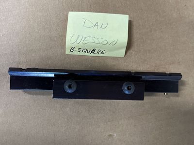 B-Square Dan Wesson Scope Mount - Black, Durable Design for Hunting & Shooting
