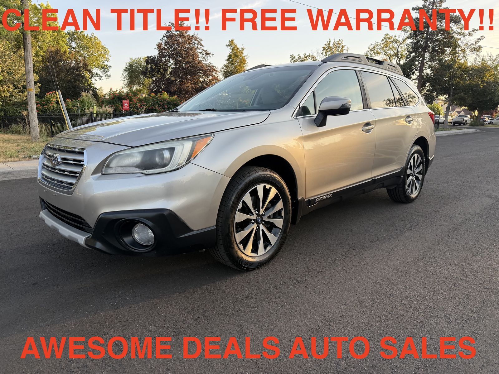 2017 Subaru Outback 2.5i Limited