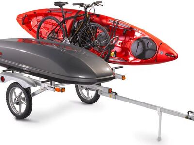 Yakima Rack and Roll boat trailer