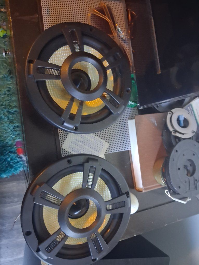 Lanzar OPTI6PM Optidrive 6.5" 400W 4 Ohm High Power Midbass Speakers (Pair)