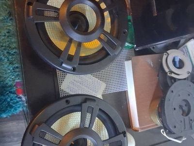 Lanzar OPTI6PM Optidrive 6.5" 400W 4 Ohm High Power Midbass Speakers (Pair)