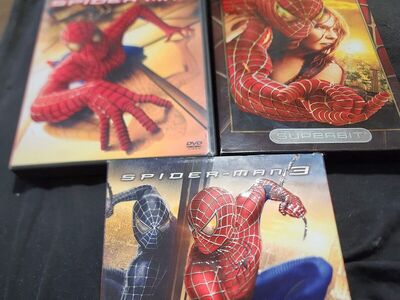 Toby McGuire Spiderman trilogy DVD set