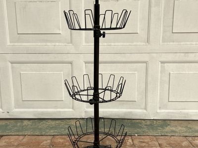 3 Tier Revolving Shoe Rack
