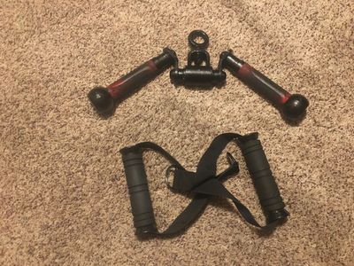 American Barbell Tricep Handle And Cable handles