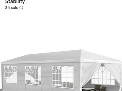 Party Tent 10x30 Feet Still In Box