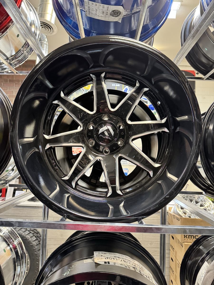 Fuel Black & Milled 22x12 brand new set of 4 wheels.