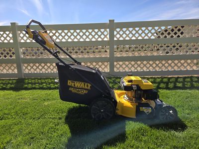 DEWALT GAS POWERD MOWER