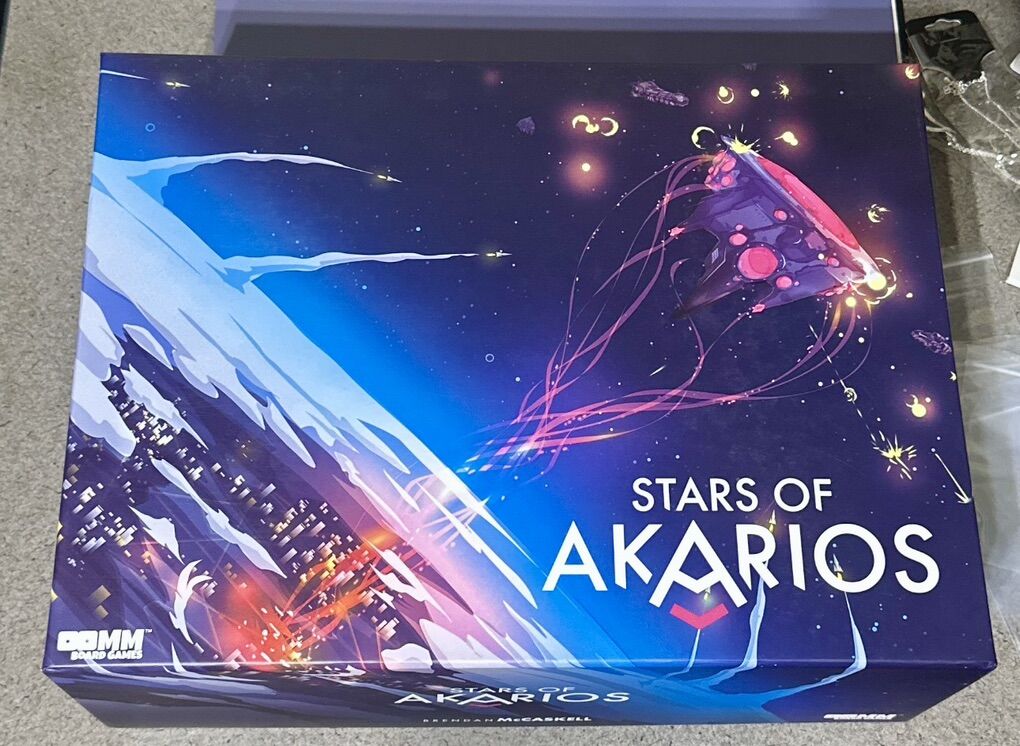 Stars Of Akarios + 4 Expansions