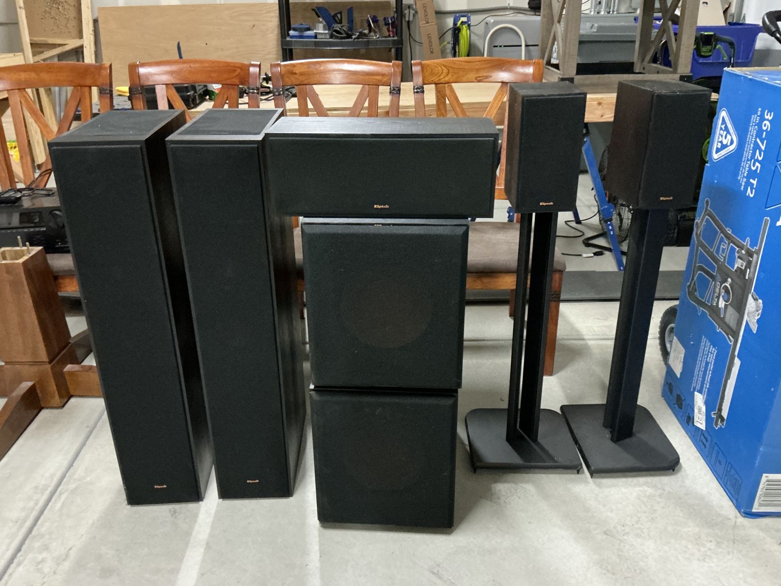 Klipsch home theatre speakers