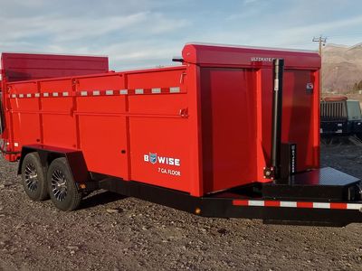 16 Foot Ultimate Dump Trailer by Bwise