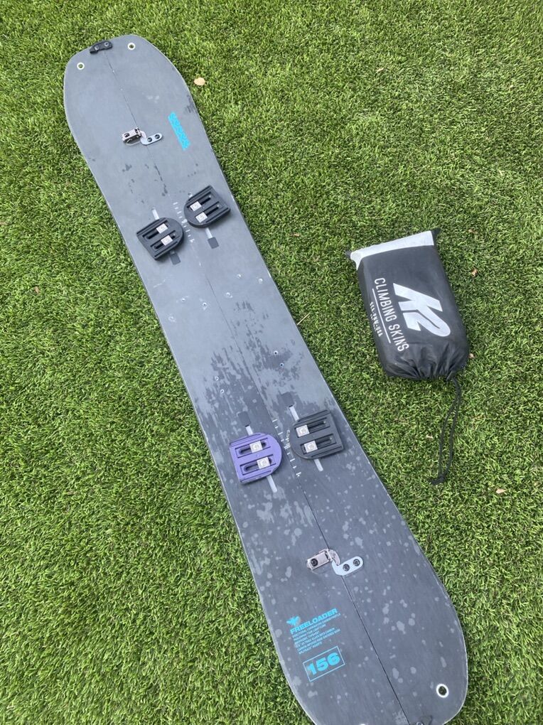 K2 Splitboard Freeloader 156 And Skins