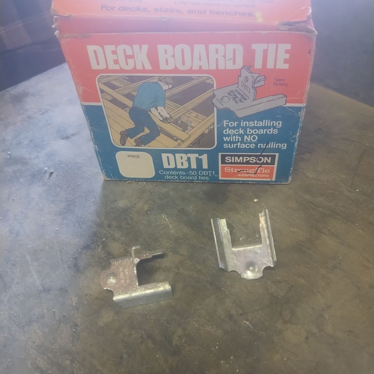 Deck Board Tie