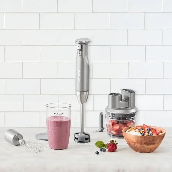 Cuisinart HB-500PC Variable Speed Immersion Blender with Food Processor 4234401 #97067