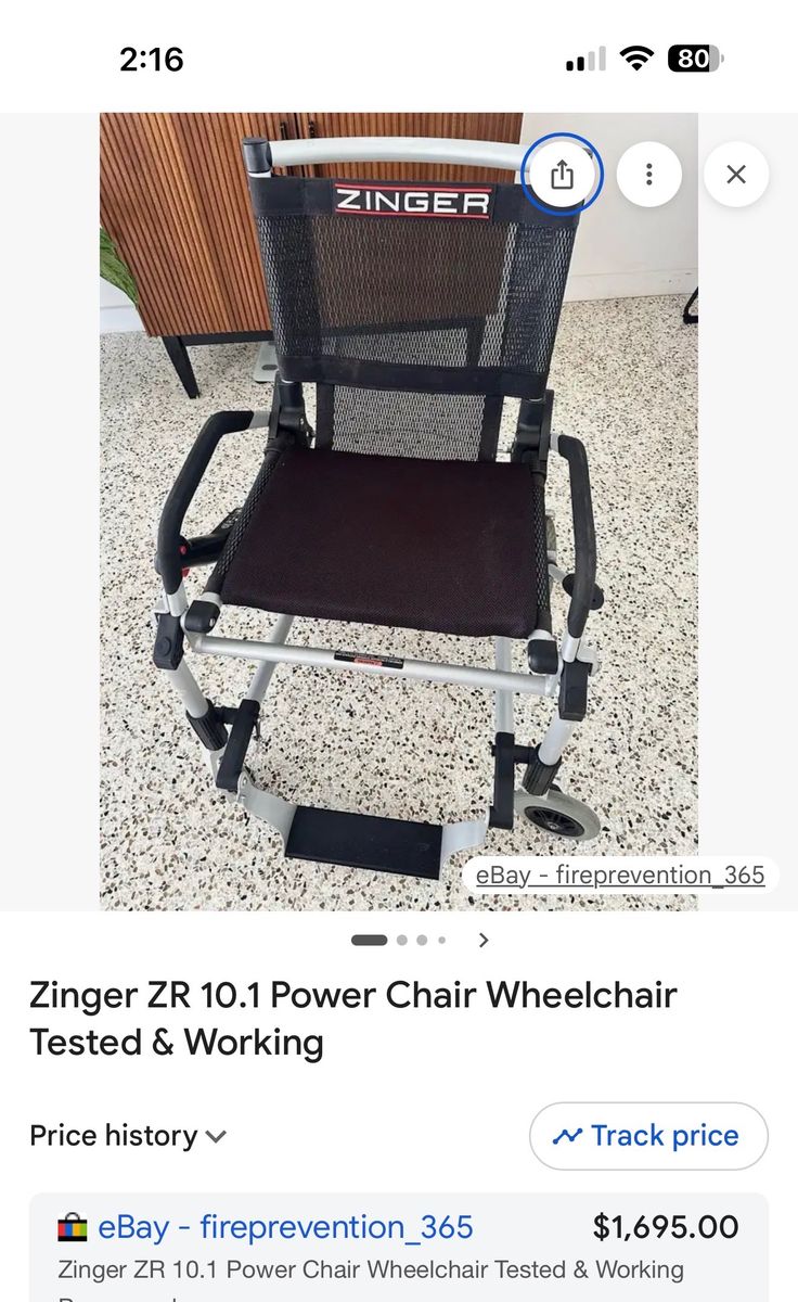 Zinger wheelchair