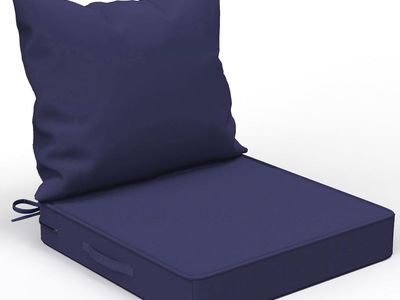 NEW (4 Sets) Patio Chair Cushions 24x24 Inch, Waterproof Fade Resistant Outdoor Cushions for Patio