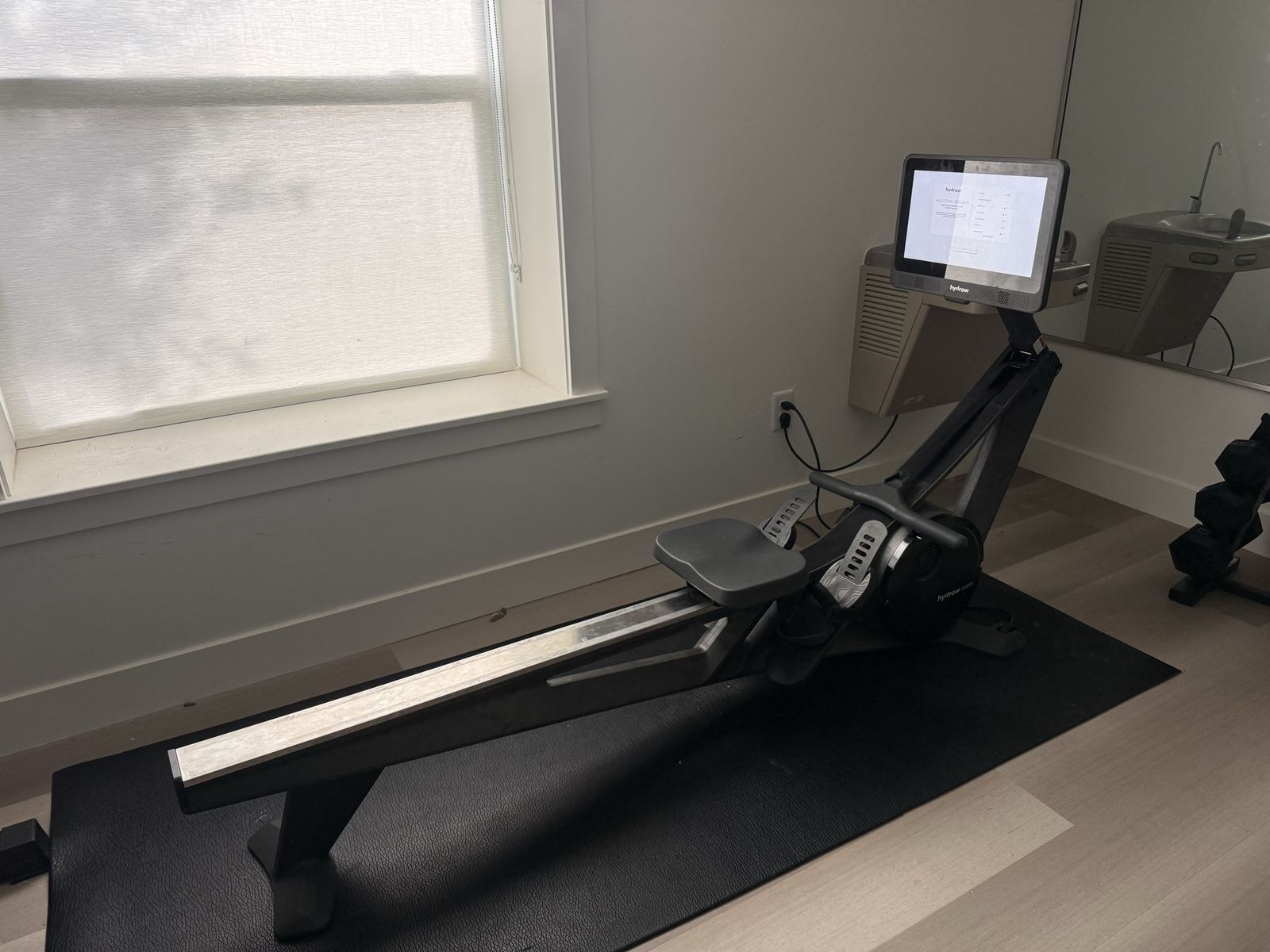 Hydrow Wave Smart Rowing Machine - Immersive Home Fitness Rower