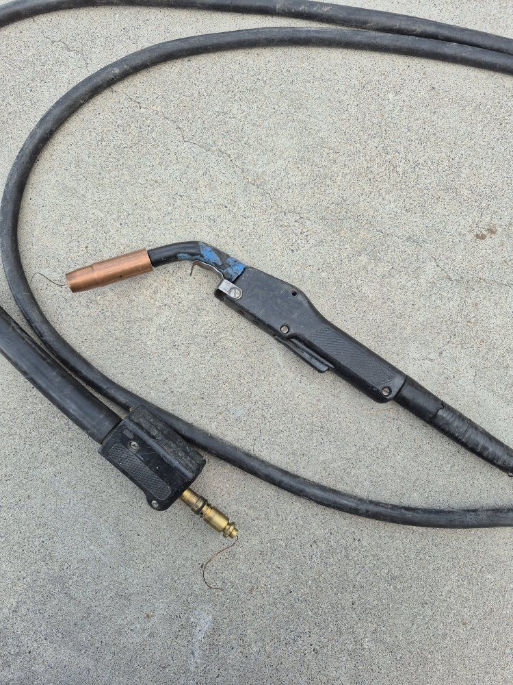 Used Welding Torch with Cable - Industrial Equipment