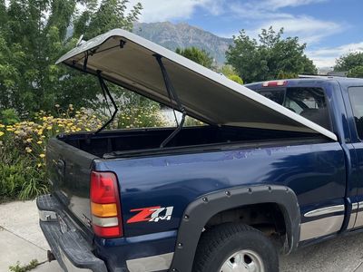Hard Tonneau Cover - Used Truck Bed Cover
