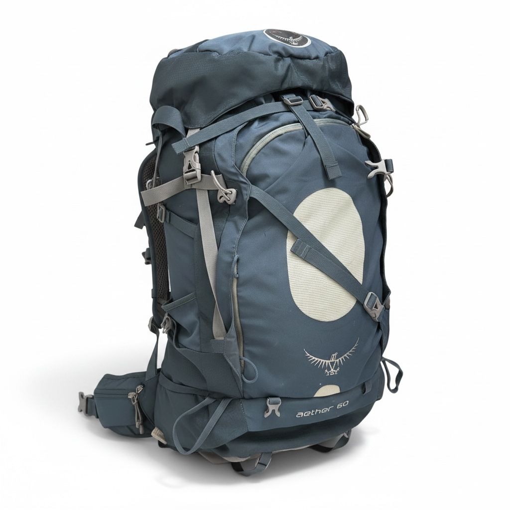 Osprey Aether 60 Backpack – High-End Hiking/Backpacking Pack - Size Large