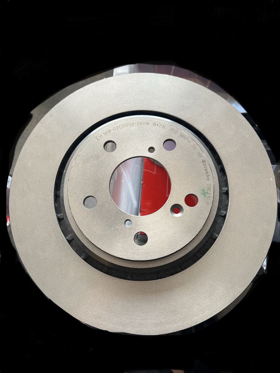 Brembo disc brake rotor for a Honda/Acura