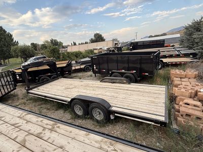 24’ Gooseneck trailer rated for 15,000 lbs