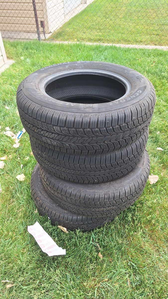 General 205 / 65 R15 Tire set - like New