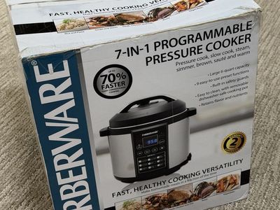 7-in-1 programmable pressure cooker