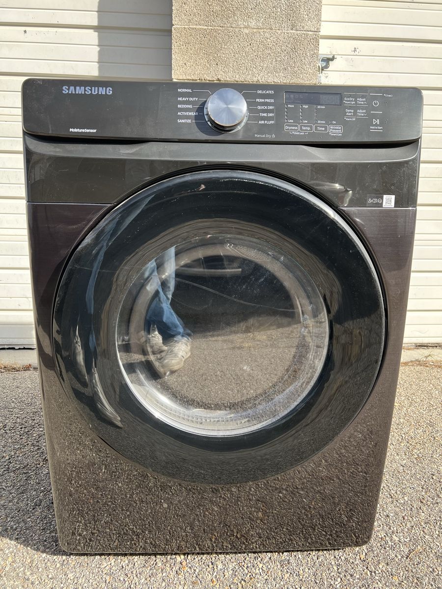 Samsung BESPOKE 7.6 Cu. Ft. Stackable Smart Electric Dryer - Brushed Navy