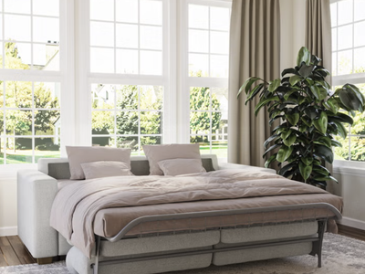 BACK TO SCHOOL SPACE-SAVER DEAL – THOMASVILLE MAYA QUEEN SLEEPER SOFA