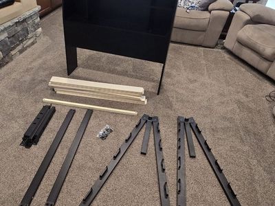 twin XL mattress frame and headboard