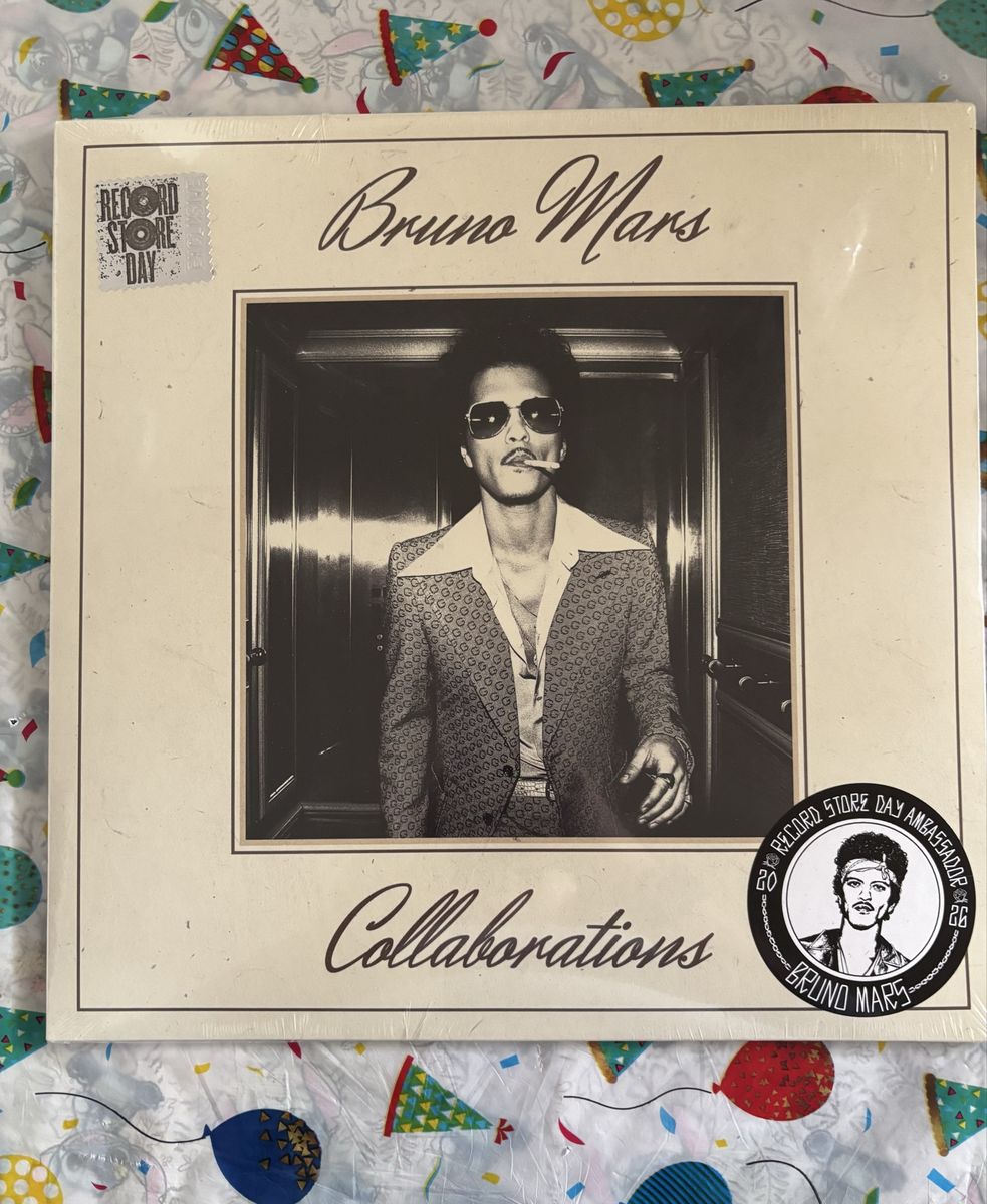 Bruno Mars Collaborations Record Store Day Vinyl LP - New Sealed RSD 2024 Ambassador Limited Edition