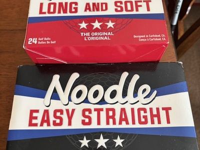 Callaway Noodle Golf Balls